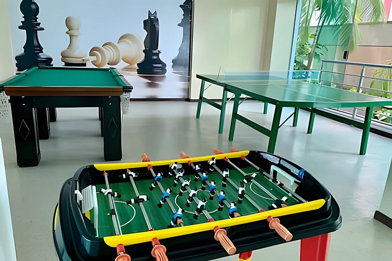 Flat 2 quartos próximo ao mar no Luxor Tambaú