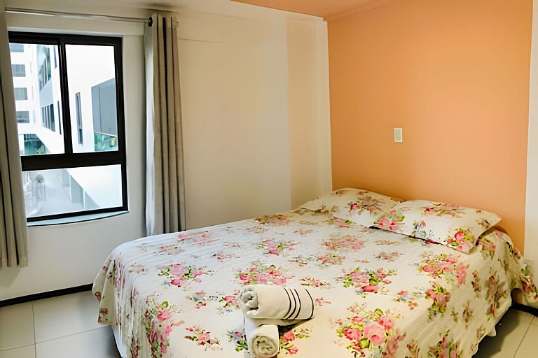 Flat próximo ao mar no Luxor Tambaú