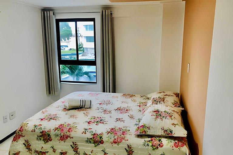 Flat próximo ao mar no Luxor Tambaú