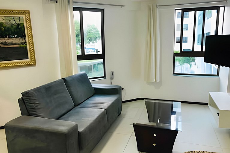Flat próximo ao mar no Luxor Tambaú