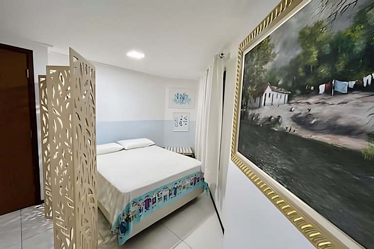 Flat próximo ao mar no Luxor Tambaú