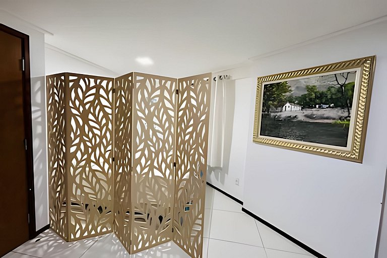 Flat próximo ao mar no Luxor Tambaú