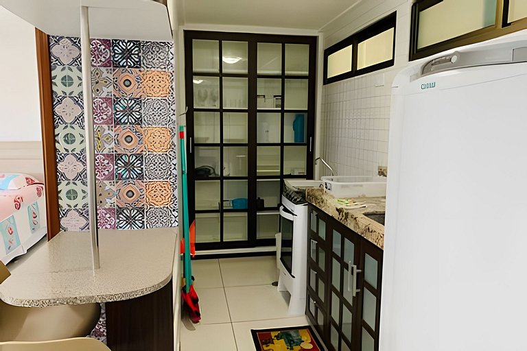 Flat próximo ao mar no Luxor Tambaú