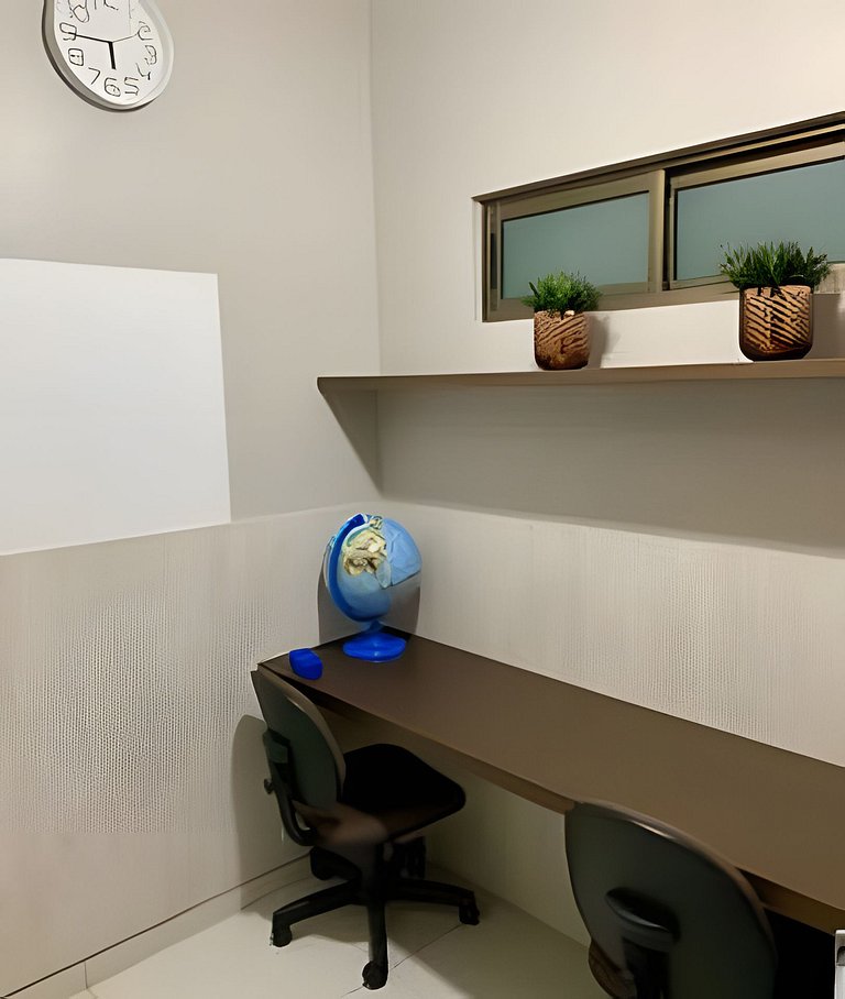 Flat próximo ao mar no Luxor Tambaú