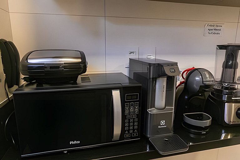 Belíssimo Apto 2 quartos no Solar com café incluso