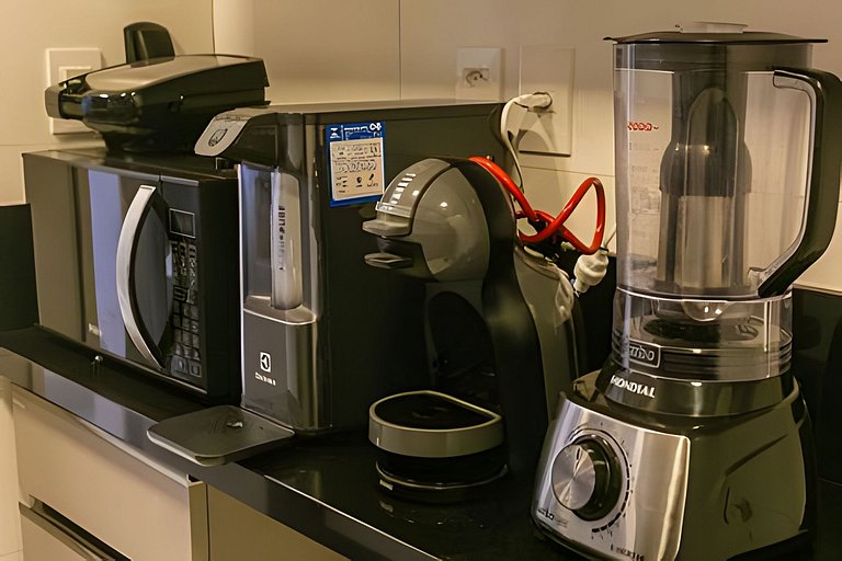 Belíssimo Apto 2 quartos no Solar com café incluso