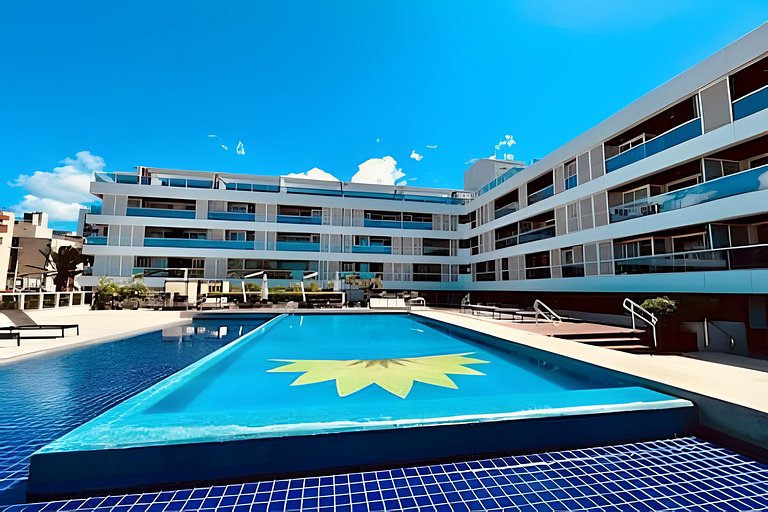 Apto Magnifico de 2 quartos com café