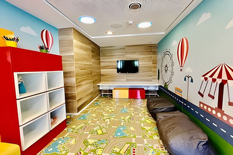 Apto Magnifico de 2 quartos com café