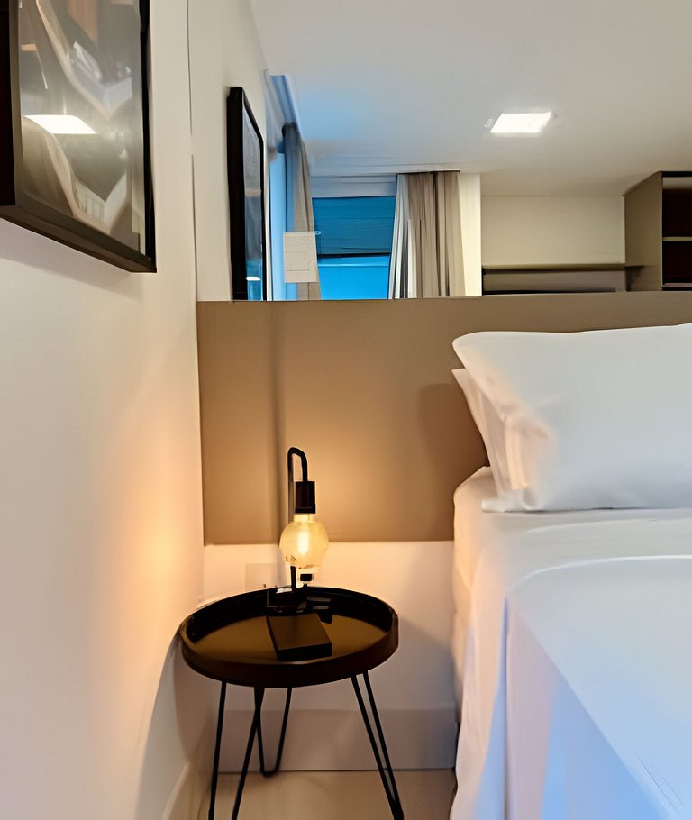 Apt 2 quartos no Solar Tambaú com café incluso