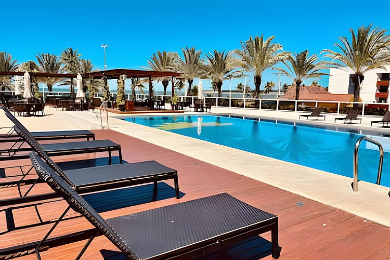 Apto aconchegante 1q com vista mar - café incluso