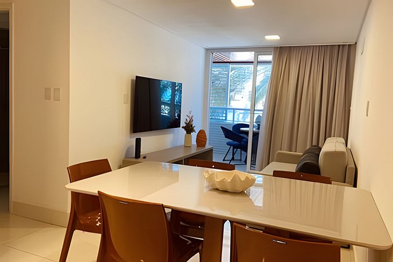 Apt com cama King no Solar Tambaú com café incluso