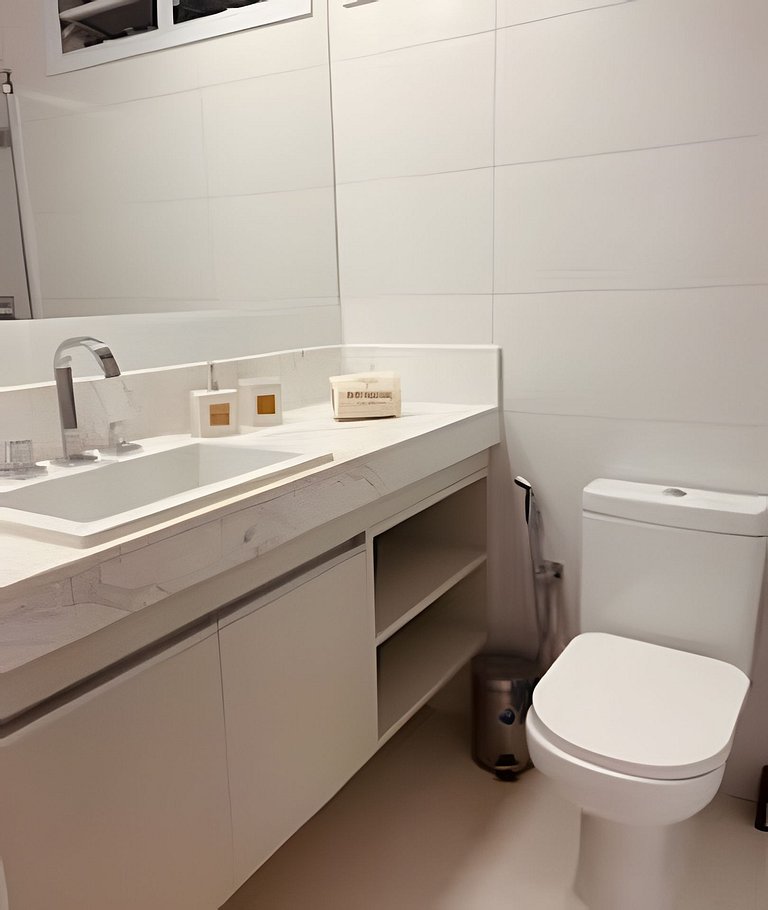 Apt com cama King no Solar Tambaú com café incluso