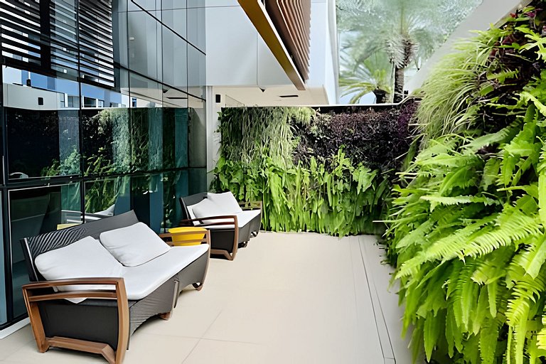 Apto Luxo 2 quartos com café incluso