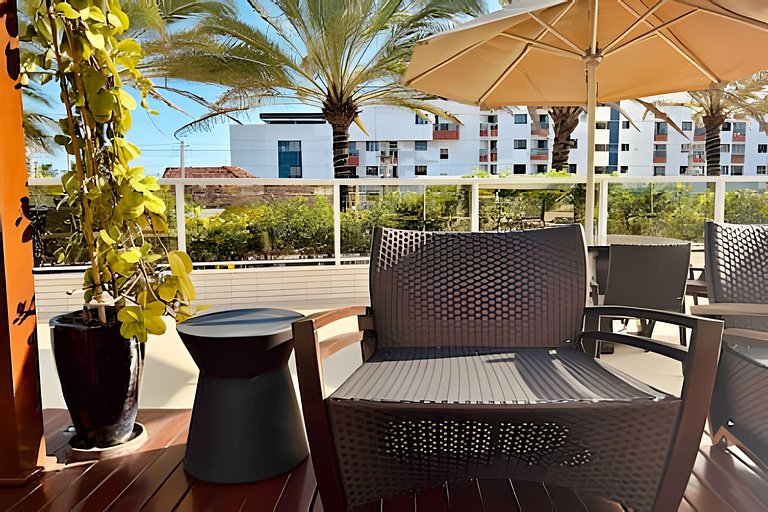 Apto Luxo 2 quartos com café incluso