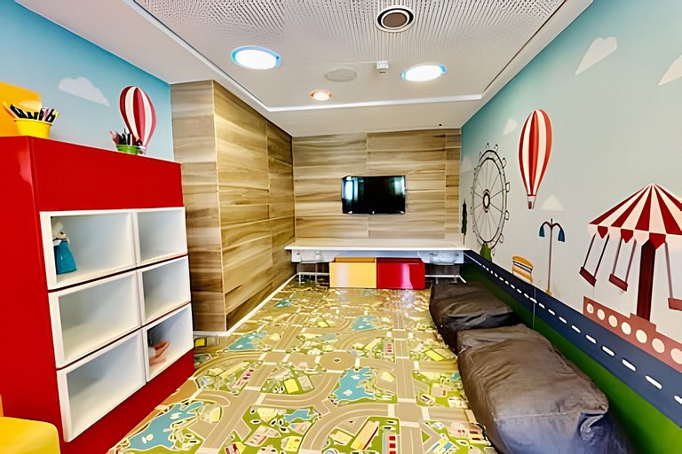 Apto Luxo 2 quartos com café incluso