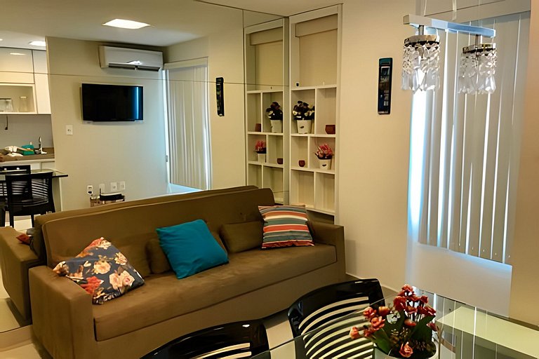 Apt à Beira-Mar com ótima área de lazer