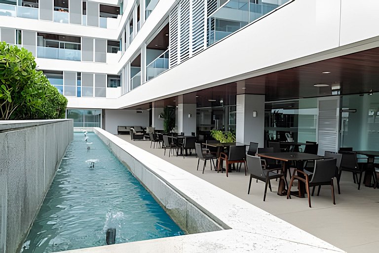Apartamento moderno no Solar Tambaú - café incluso