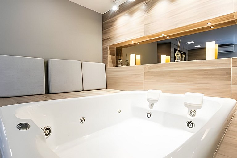 Apartamento moderno no Solar Tambaú - café incluso