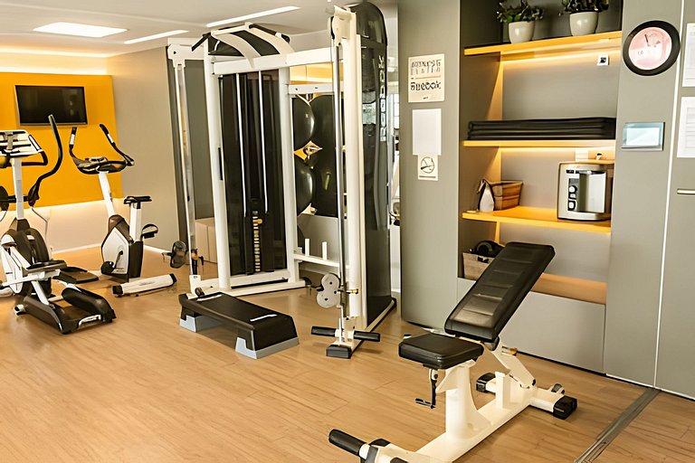 Apartamento moderno no Solar Tambaú - café incluso