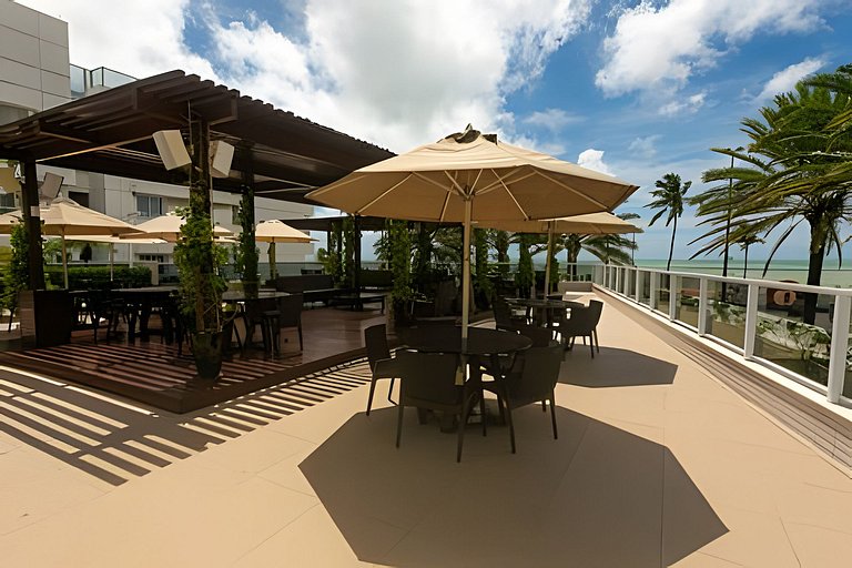 Apartamento moderno no Solar Tambaú - café incluso