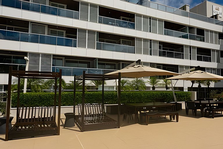 Apartamento moderno no Solar Tambaú - café incluso