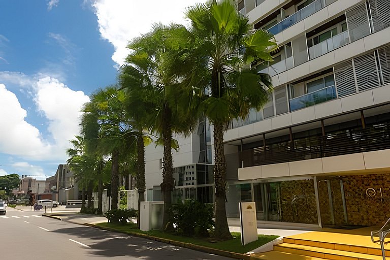 Apartamento moderno no Solar Tambaú - café incluso