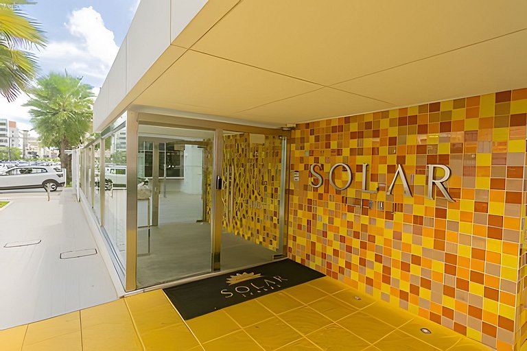 Lindo apto de 2 quartos no Solar com café incluso