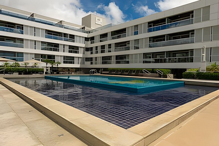 Apto de 2q com vista maravilhosa no Solar Tambaú