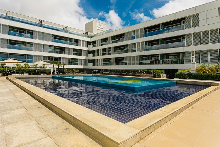 Apt aconchegante de 2 quartos no Solar Tambaú
