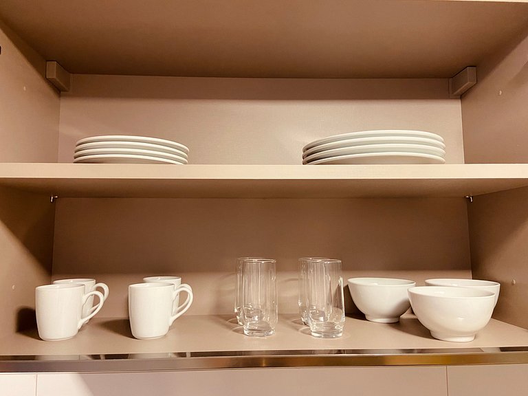 Apto de 2q com vista maravilhosa com café incluso