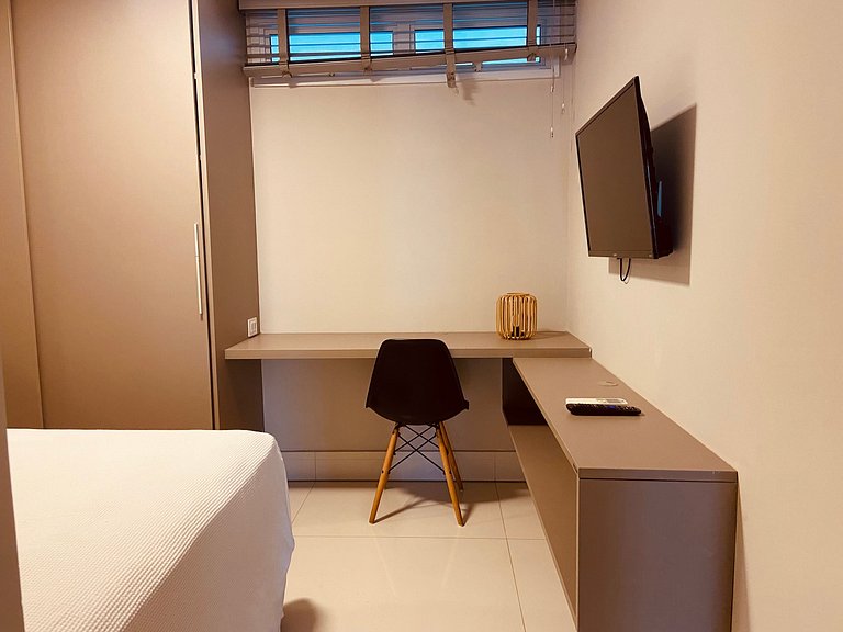 Apto de 2q com vista maravilhosa com café incluso