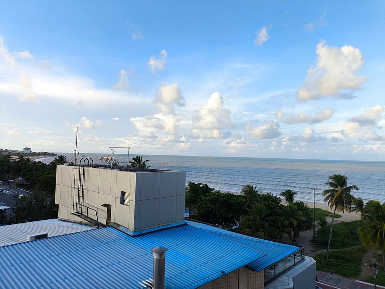 Apto aconchegante de 2 quartos no Beira Mar