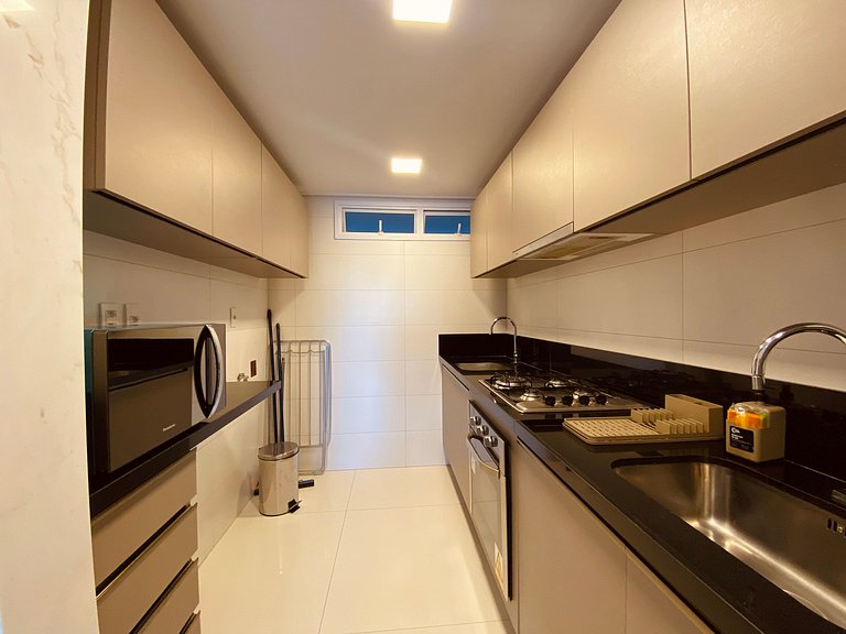 Lindo apto de 2 quartos no Solar com café incluso