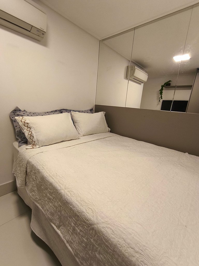 Apt Deslumbrante 2 Quartos com café incluso