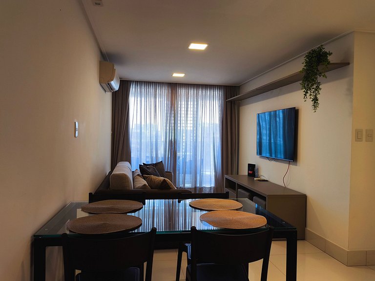 Apt Deslumbrante 2 Quartos com café incluso