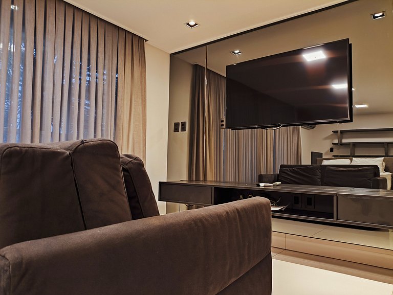 Apartamento Black no Solar Tambaú com café incluso