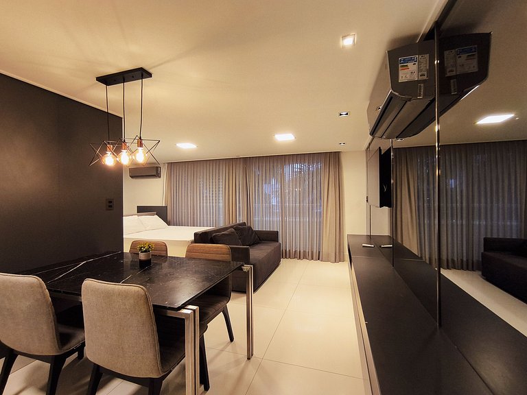 Apartamento Black no Solar Tambaú com café incluso
