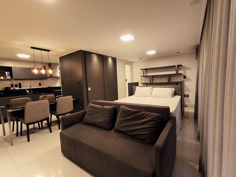 Apartamento Black no Solar Tambaú com café incluso
