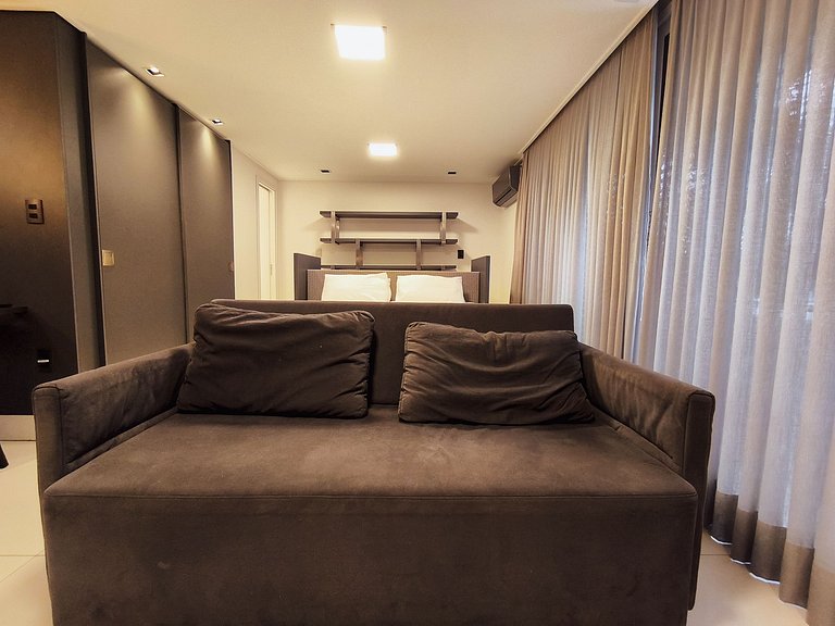 Apartamento Black no Solar Tambaú com café incluso