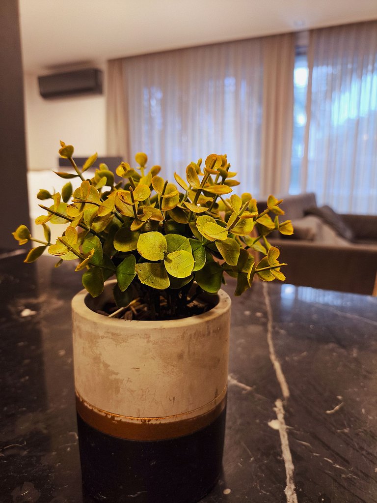 Apartamento Black no Solar Tambaú com café incluso
