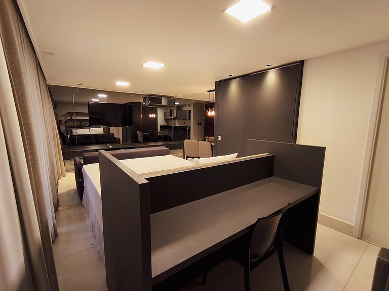 Apartamento Black no Solar Tambaú