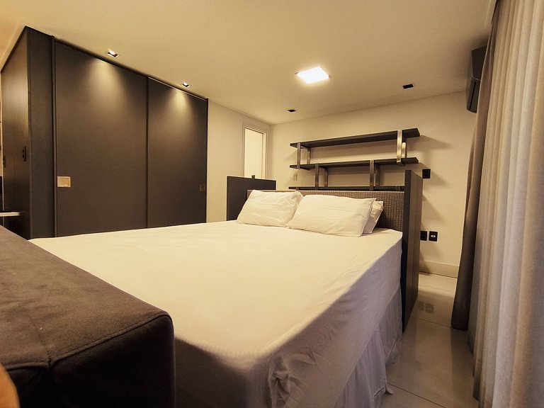 Apartamento Black no Solar Tambaú com café incluso