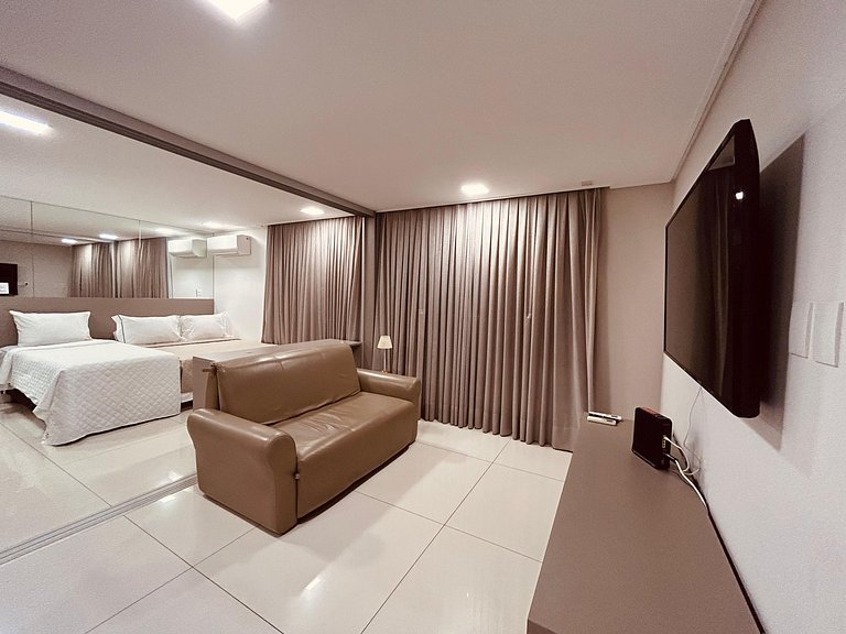 Apartamento moderno no Solar Tambaú - café incluso