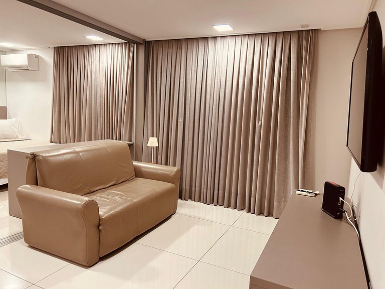 Apartamento moderno no Solar Tambaú - café incluso
