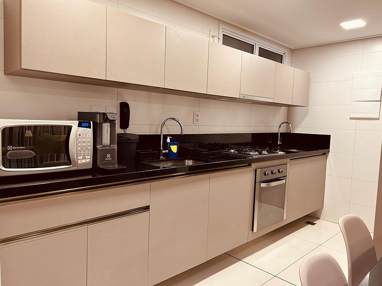 Apartamento moderno no Solar Tambaú - café incluso