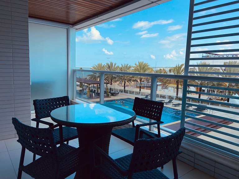 Apto de 2q com Vista Deslumbrante com café incluso