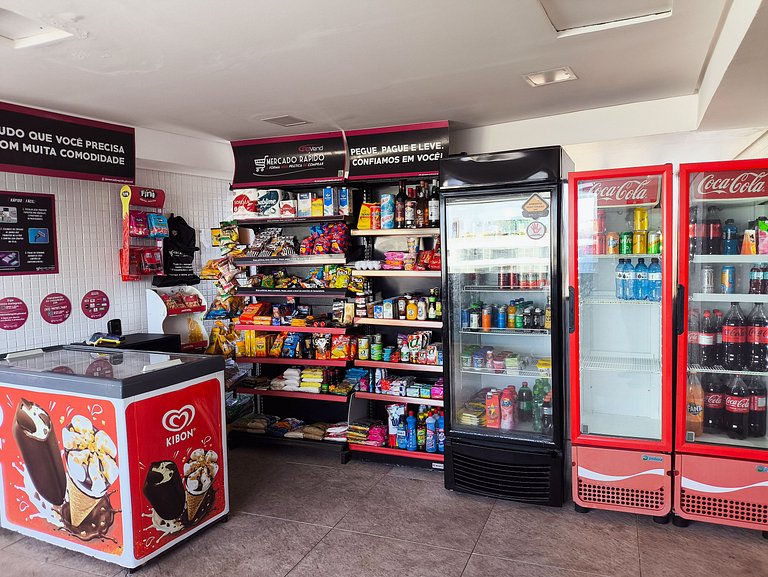 Flat Frente Mar no Marinas Praia Flat