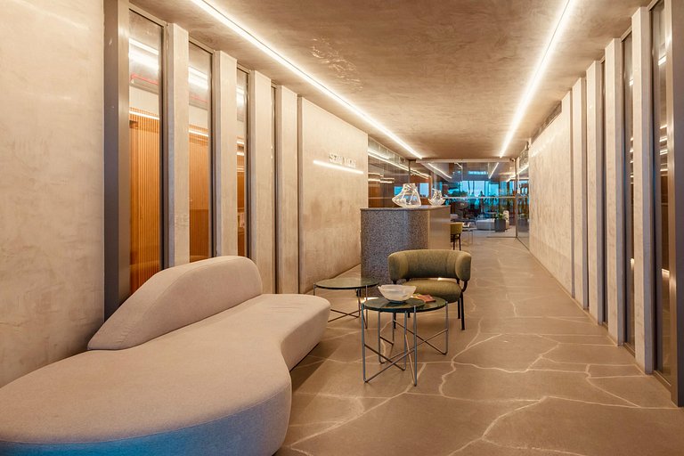 Apartamento All Black com café incluso