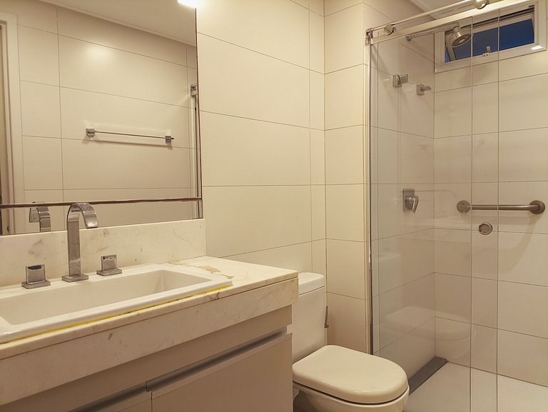 Apto Studio Grande com vista piscina