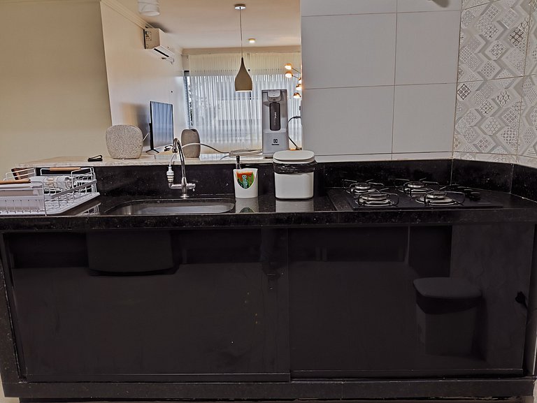 Apto 4 quartos com piscina na praia de Cabo Branco